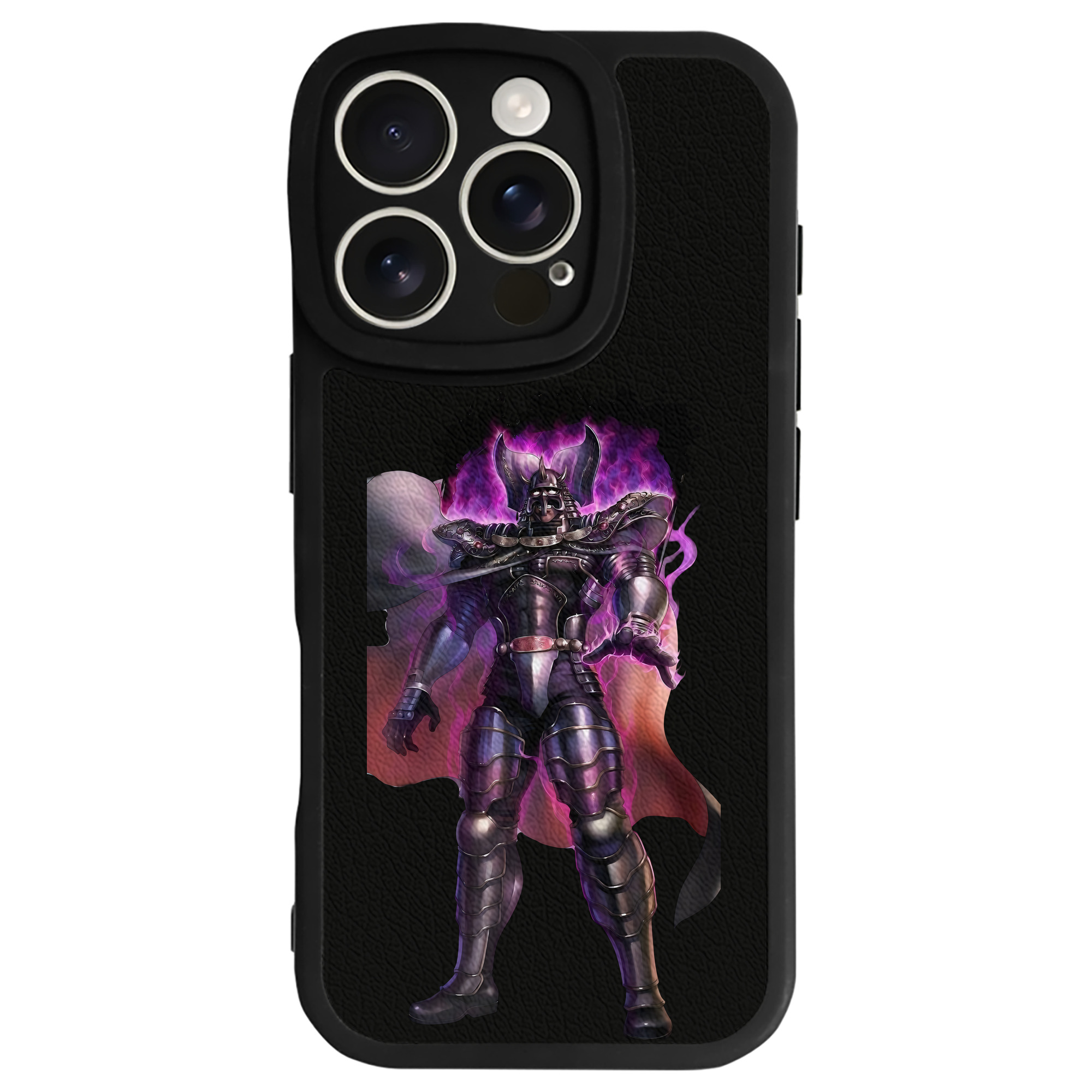（画像用） 北斗の拳 Fist of the North Star 【iPhone 16シリーズ対応】シリコンスマホケース（レザー調） 材質：シリコン